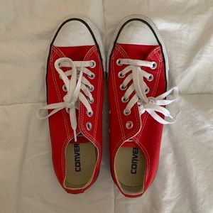 Red converse